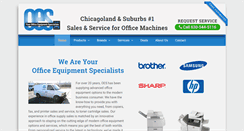 Desktop Screenshot of officeequipmentspecialists.com